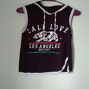 Sleeveless womens top